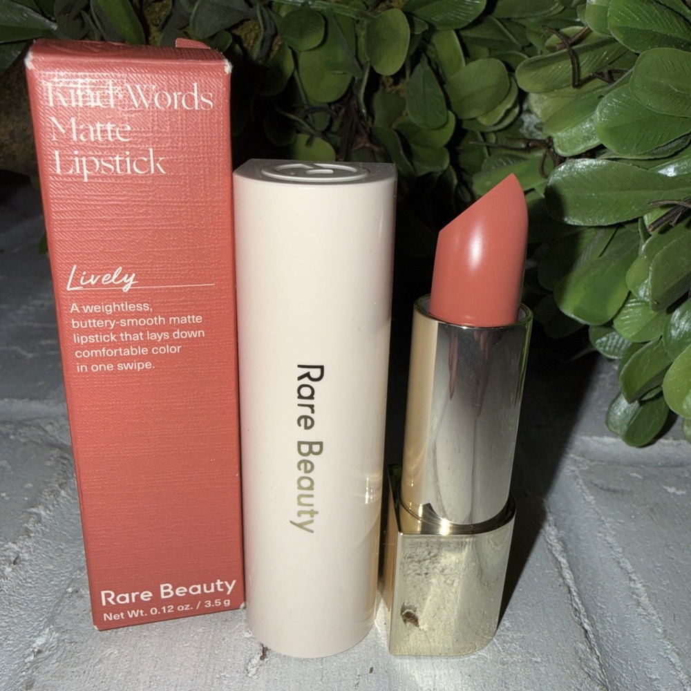 Rare Beauty ~ Kind Words Matte‎ Lipstick ~ Lively~ 0.12 oz ~ NIB Selena Gomez